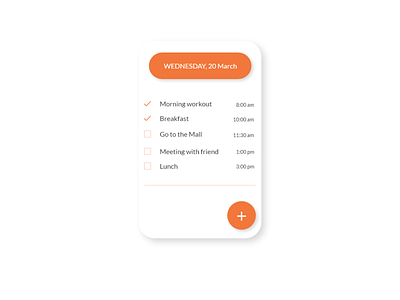 DailyUI #042 ToDo List