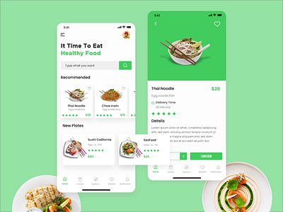 Food app Ui design