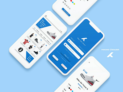 E-commerce app design