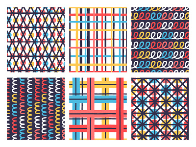 6 DOODLE PATTERNS