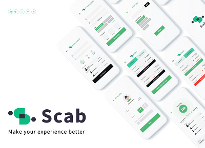 Cab pooling app concept- Scab app cab booking case study design ui ux uidesign