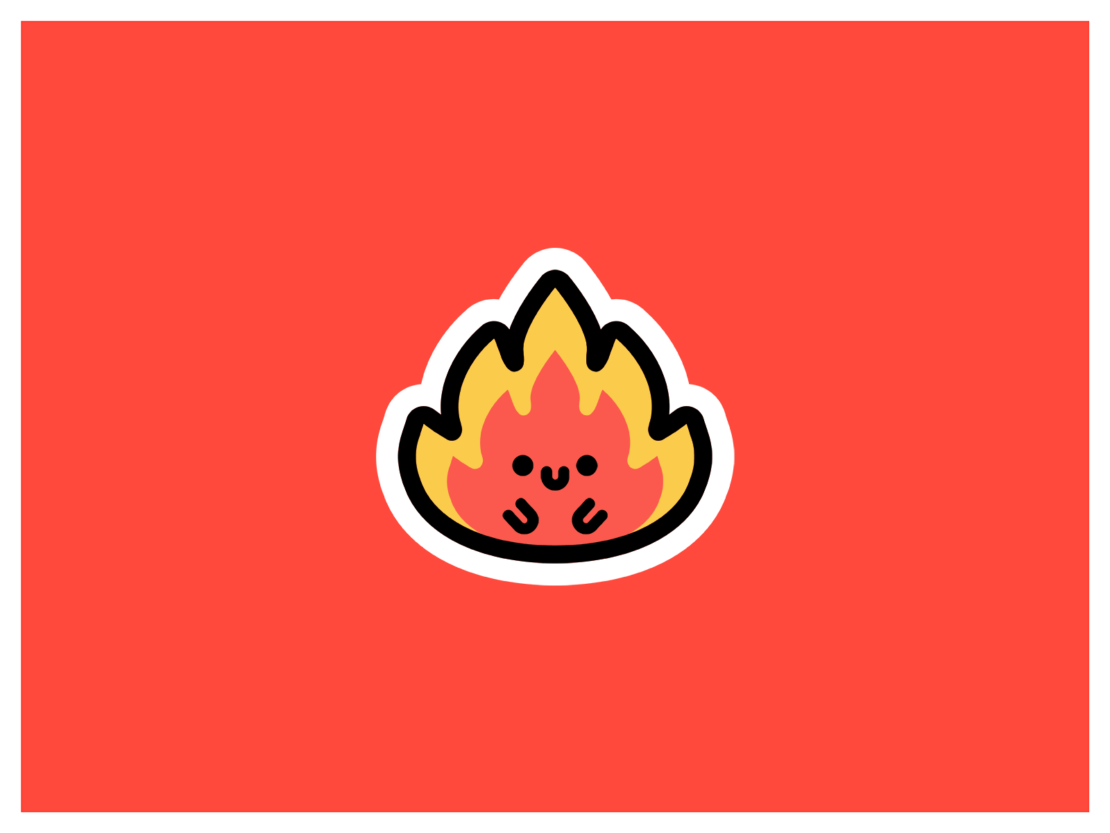 Flame concept character/mascot animation brazil character cute design fire flame graphic design illustration illustrator mascot motion graphics
