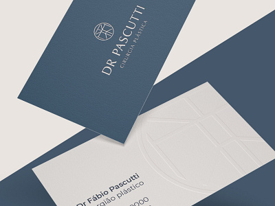 Business card for presentation