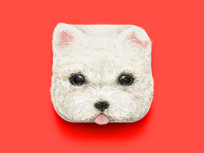 Puppy iphone icon