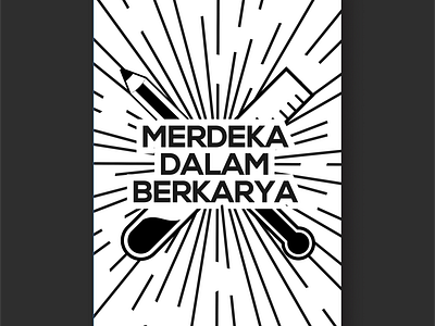 Merdeka Dalam Berkarya