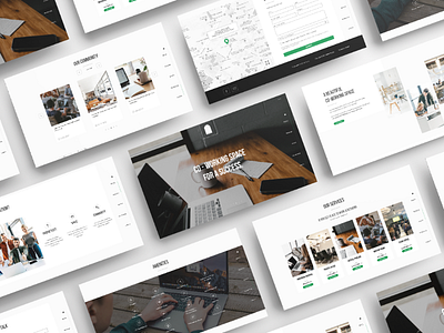 My web design for a co - working spaces 🏢