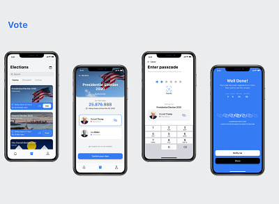 ChainVote: A Voting App For Presidential Election 2020 blockchain chainvote election evoting trump voting