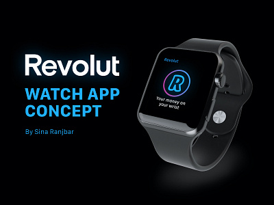 Redesign Revolut App for Apple Watch app app for watch apple watch bank banking fintech iwatch revolut user experience user interface uxui watchos