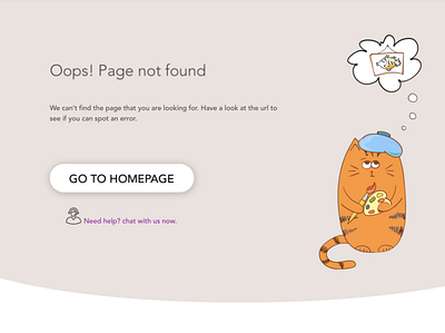 Oops! Page not found cat cute error error 404 error page errors page not found