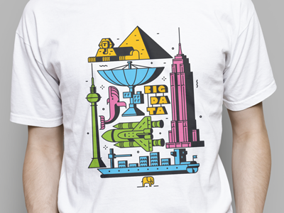 Big Data Community T-shirt big data it print t shirt