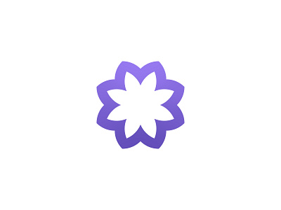 Abstract Flower Logo Mark