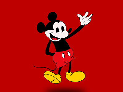 Drawing of Mickey Mouse art disney draw fun kids mickey mouse procreate sketch