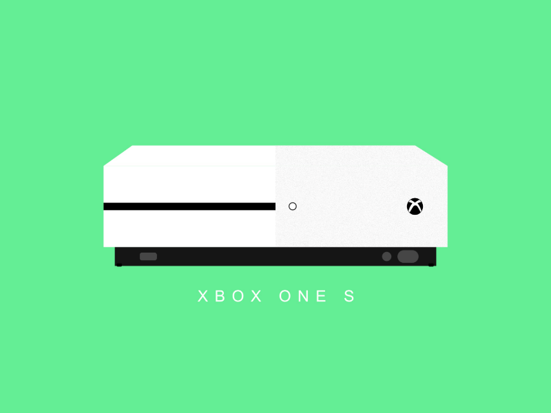 Xbox One S By Digi Draw Dude On Dribbble