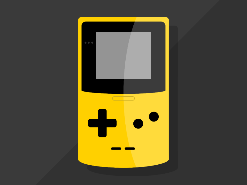 Game Boy Color By Digi Draw Dude On Dribbble