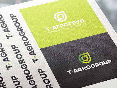 Logo & Corporate Identity for T-Agrogroup adaptive agriculture corporate identity design eco green logo