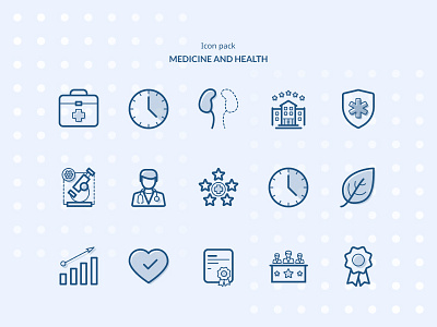 Medicine and Health Icon Pack