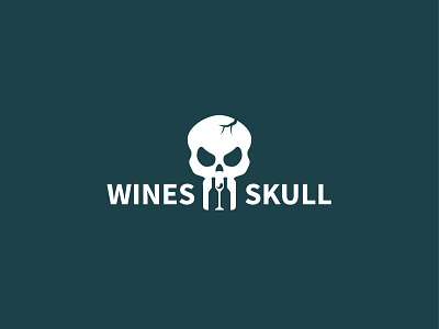 Wines Skull brand identity branding design designer graphic design icon icons identity illustration illustrator logo logotype skull vector wine