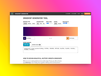 Gradient generator – free tool color free gradient tool