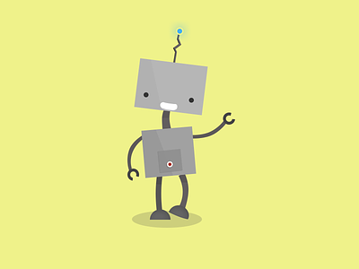 Robot WIP cute illustration robot vector