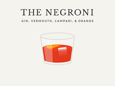 The Negroni - as featured in Learn UI Design