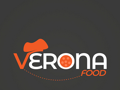 Verona Food (Logo) art branding design flat food food illustration illustration logo logo design logotype typography ux vector