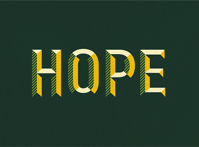 Hope lettering lettering art lettering artist type type art type design