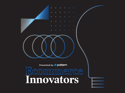 Ecommerce Innovators Podcast Art cover illustration podcast