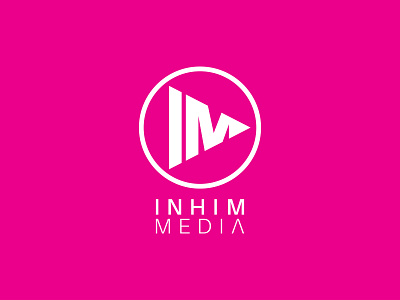 InHim Media Corp Logo advertising logo logo design media logo social media social media campaign