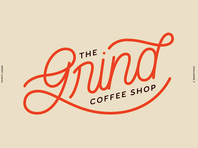 Thirty Logos - Challenge 2 coffee coffee shop lettering lettering art lettering artist logo logo design logotype thirty day logo challenge thirty day logos thirtydaylogochallenge