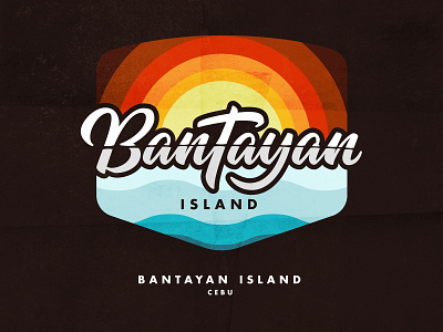 Bantayan Island bantayan bantayan island beach design island lettering lettering art lettering artist sand summer sun vector
