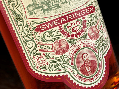 Mellwood Label barrels bourbon distillery label mellwood old school vintage whiskey