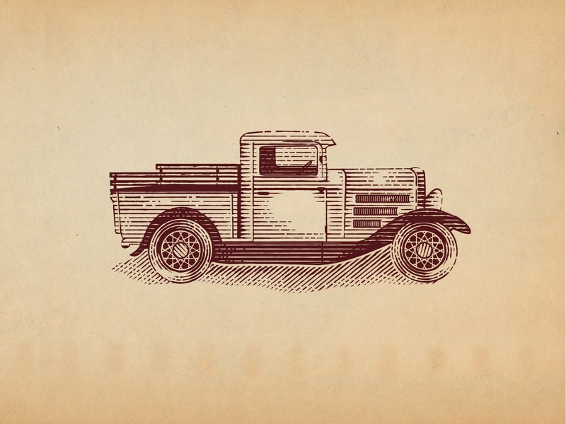 1934 Ford Truck By Emblem Garage On Dribbble