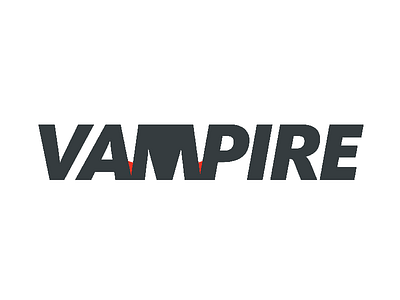 Vampire creature logo monster vampire