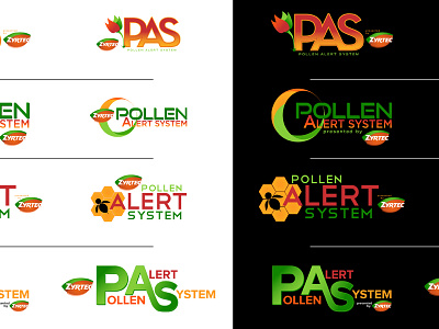 PAS Logo Variations branding design illustrator logo photoshop