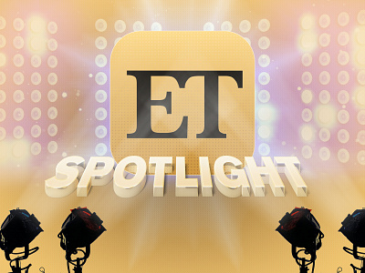 ET_Spotlight Logo branding design illustrator logo photoshop