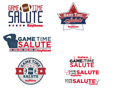 Gametime Salute Ideas branding design illustrator logo