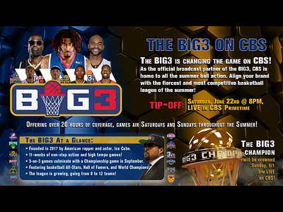 Big 3 branding design photoshop