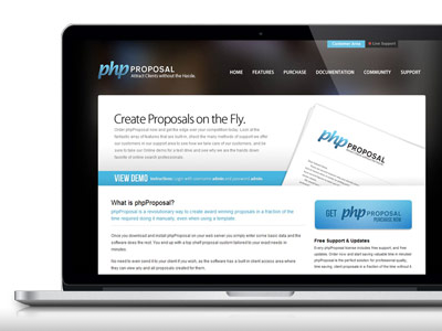 phpProposal graphic design site design web design