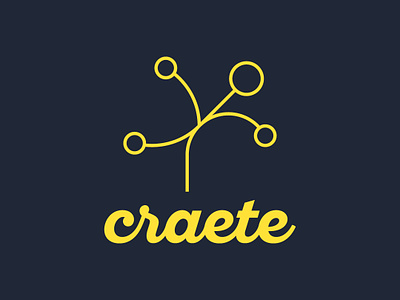 Logo Suggestion for craete badge branding calligraphy clean design flat icon illustration logo logo design typography vector