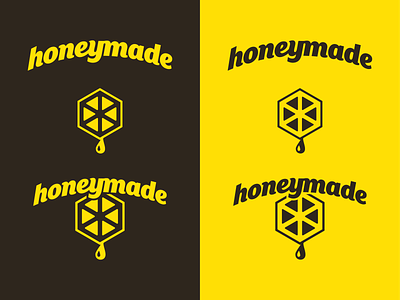 Honeymade Concept Logo design flat logo logo design typography