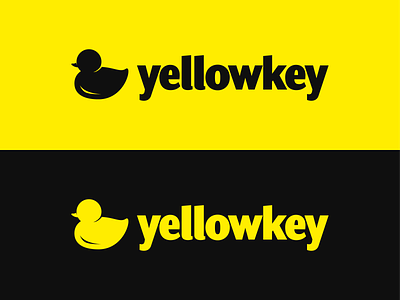 yellowkey Logo branding design logo logo design typography