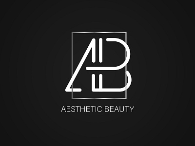 Beauty Salon Logo ab beauty beauty logo beauty salon design beauty salon logo logo design logodesign logotype