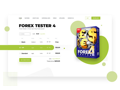Forex Tester Concept concept design flat forex tester landingpage ui ui ux ui design uidesign uiux ux web website