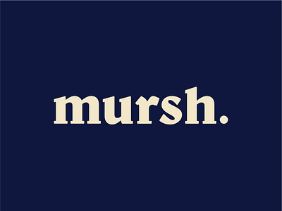 Mursh. brand branding logo logo design logotype typography