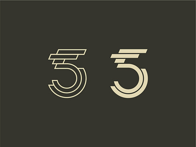 5th Ave brand five logo real estate branding realestate symbol