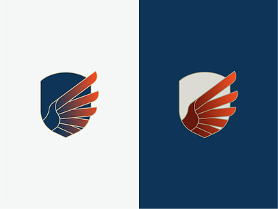 George Washing Carver High @zachmcwilliams badge brand branding branding and identity icon illustrator mark pheonix shield shield logo shields wing wings