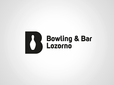 Bowling Lozorno bar black bowling logo lozorno simple