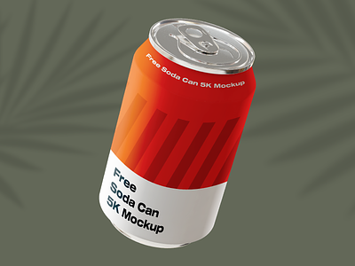 Free Soda Can 5K Mockups (6 Scenes) beer beverage c4d can cinema4d food mockup package packaging render soda