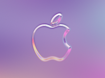 Apple Logo Chromatic Version apple apple logo apple watches appstore imac iphone itunes