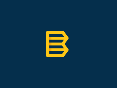 Symbol B | concept brand development logo mark symbol